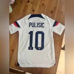 USA Nike Pulisic youth medium soccer jersey